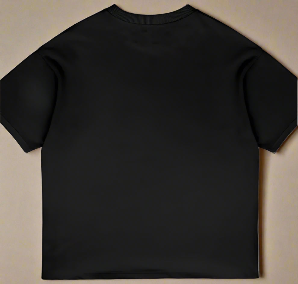 Inferno Dragon – Premium Embroidered T-Shirt (240 GSM French Terry)