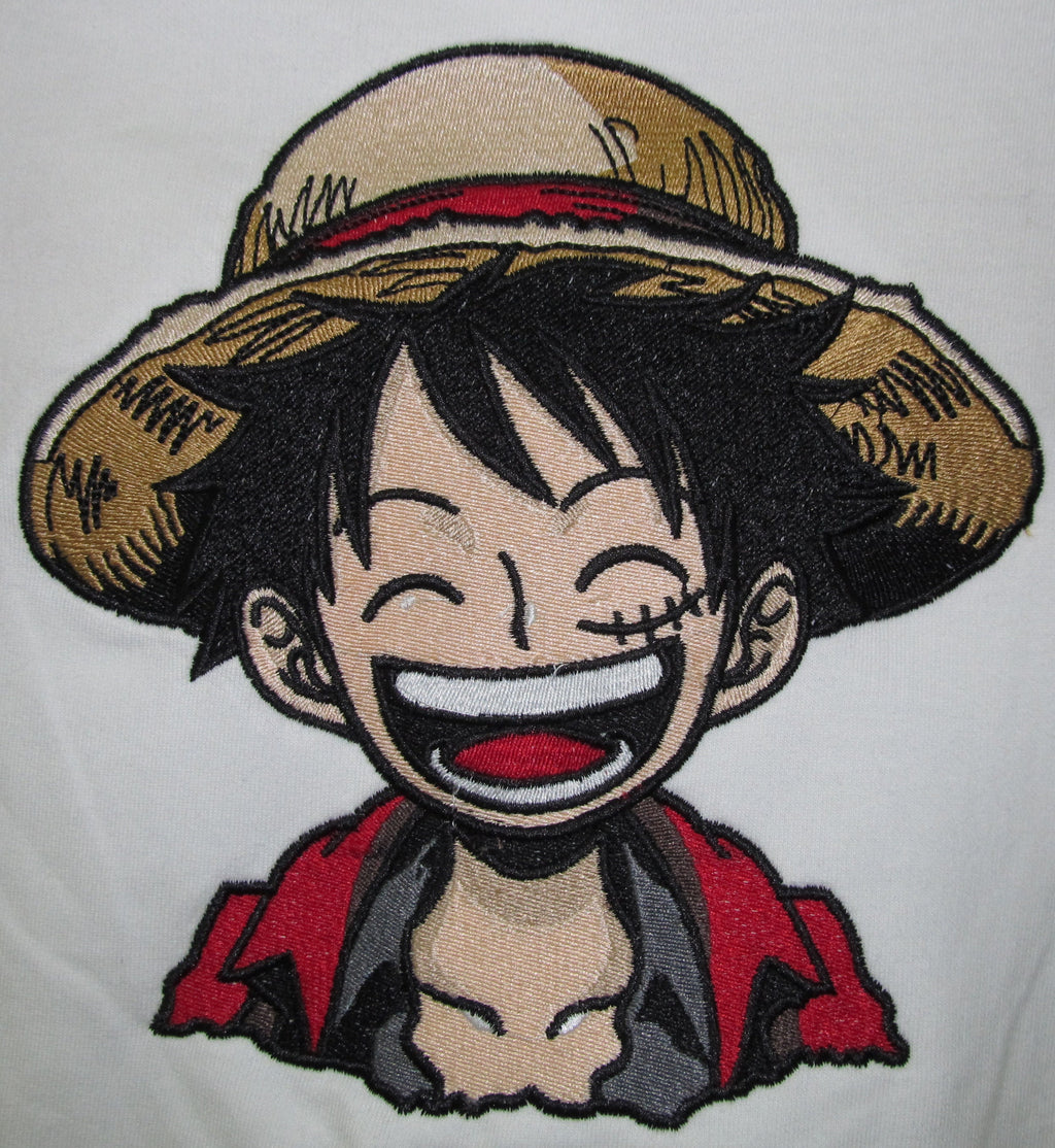 Luffy Legacy Premium Embroidery Tee