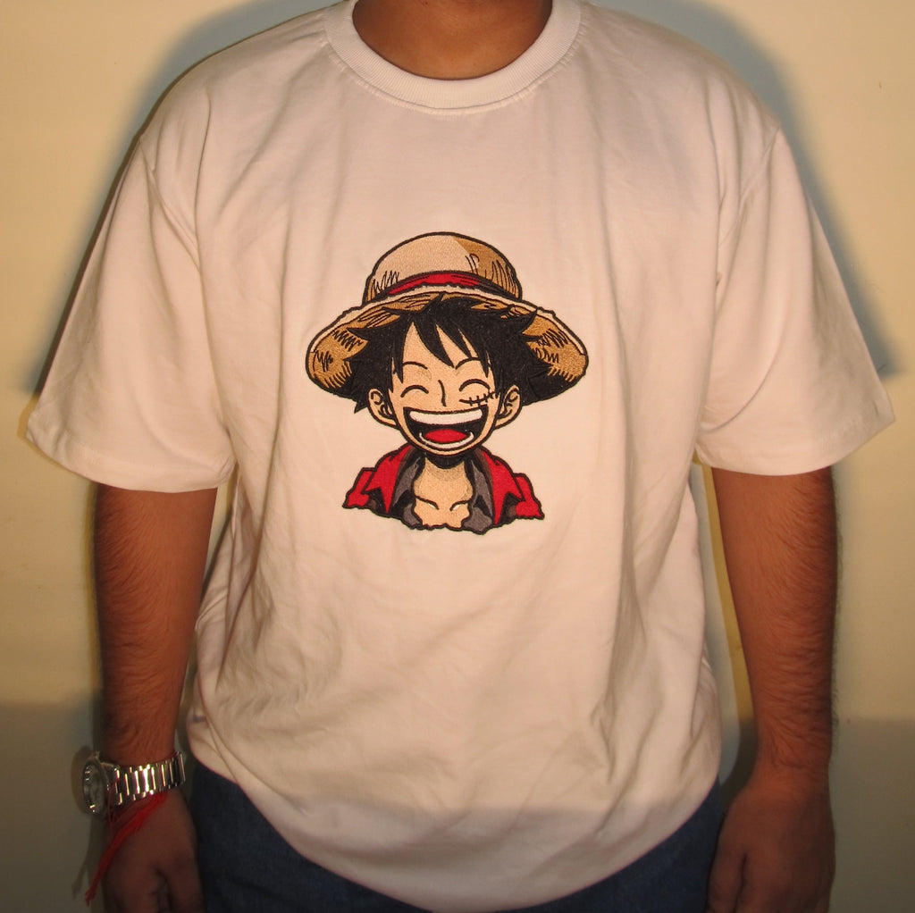Luffy Legacy Premium Embroidery Tee