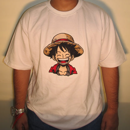 Luffy Legacy Premium Embroidery Tee