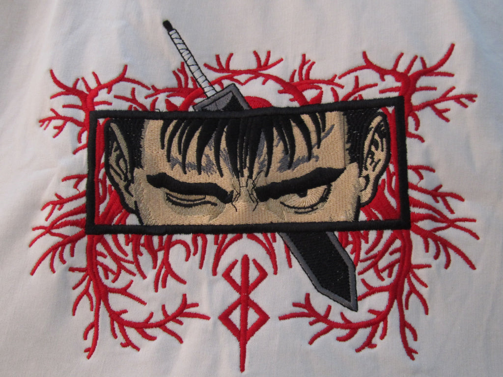 Guts Unleashed – Berserk French Terry Tee White