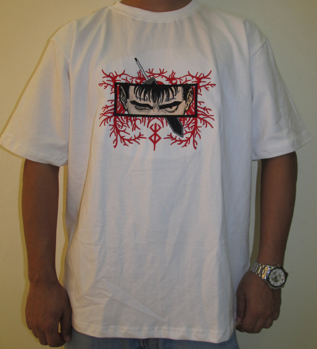 Guts Unleashed – Berserk French Terry Tee White