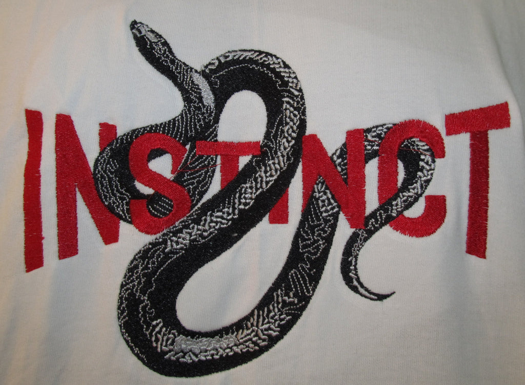 Instinct Snake Tee – White Edition