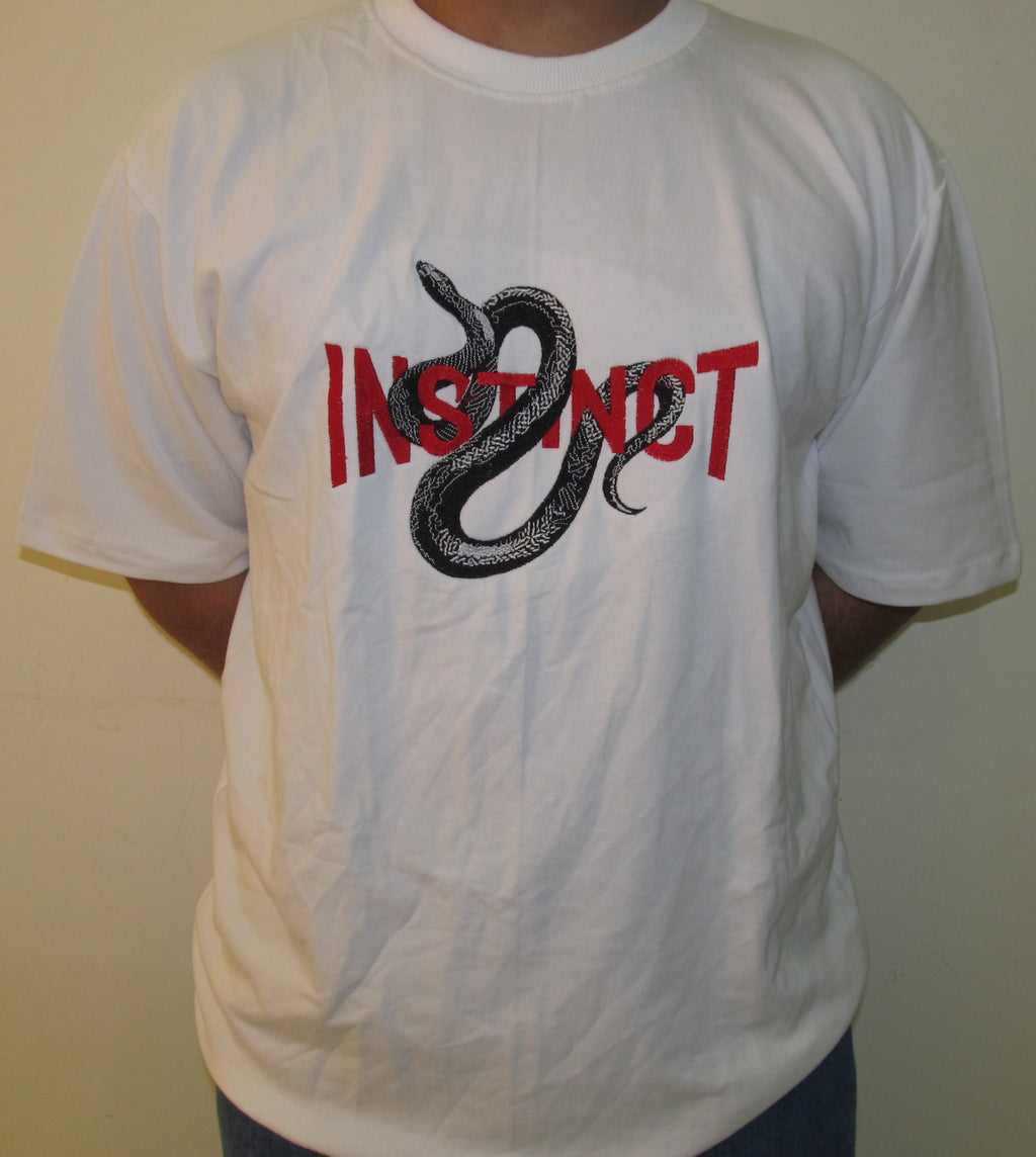 Instinct Snake Tee – White Edition
